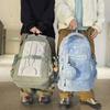 Schooltas Vrouw 1011 Nieuwe College Student Japanse Grote Capaciteit Trendy Rugzak Middelbare Scholier Hoge School Student Man Reizen Rugzak