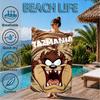 Tazmanian Devil's Fury Beach Towel, Super Soft Microfiber, Perfect Gift for Her/Him, Birthday, for Pool, Beach, Travel, Decor Beach Party