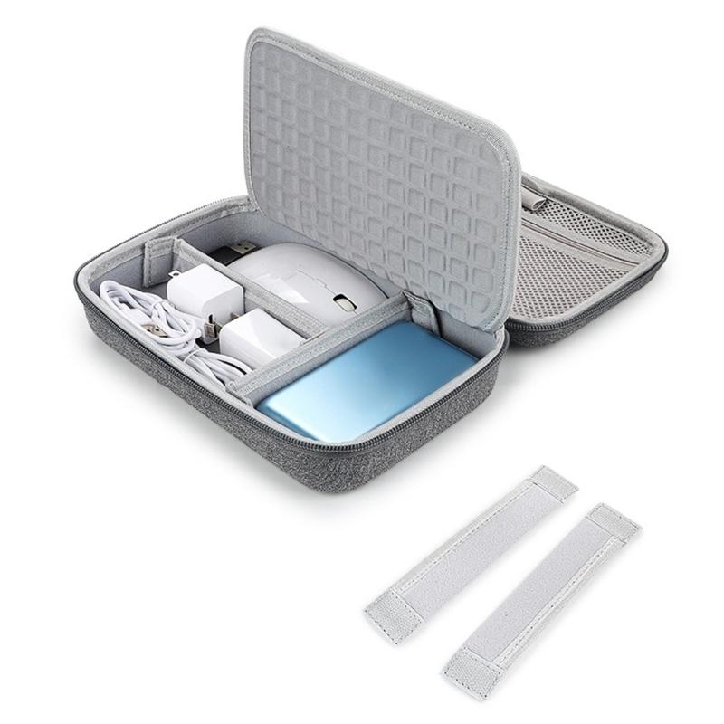 Travel Cable Organizers Pouch Electronic Accessories Carry Case Portable Storage Bag for Charging Cable Phone