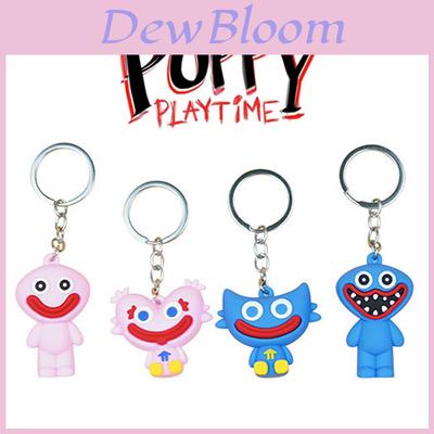 Stylish Poppy Playtime Silicone Keychain For Anime Lovers