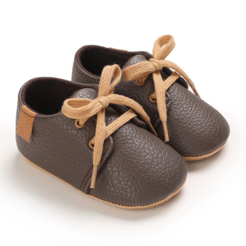 Soft Sole Leather Baby Shoes for Infants/Toddlers - Unisex Spring/Autumn Indoor/Outdoor Walkers