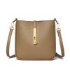Genuine Leather Women's Bag Versatile Crossbody Bag Fashionable Shoulder Bag Underarm Bag Bucket Bag