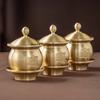 1pc Metal Wealth Supply Cup Buddha Hall Buddhist Equipment Household Sacrificial Cup Offerings Temple Feng Shui Supplies Tray