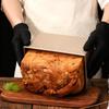 MDNG Gold Carbon Steel Corrugated Loaf Pan with Lid