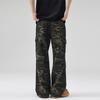 New Spring and Summer Paratrooper Camouflage Overalls for Men Straight Loose Multi-pocket Trousers