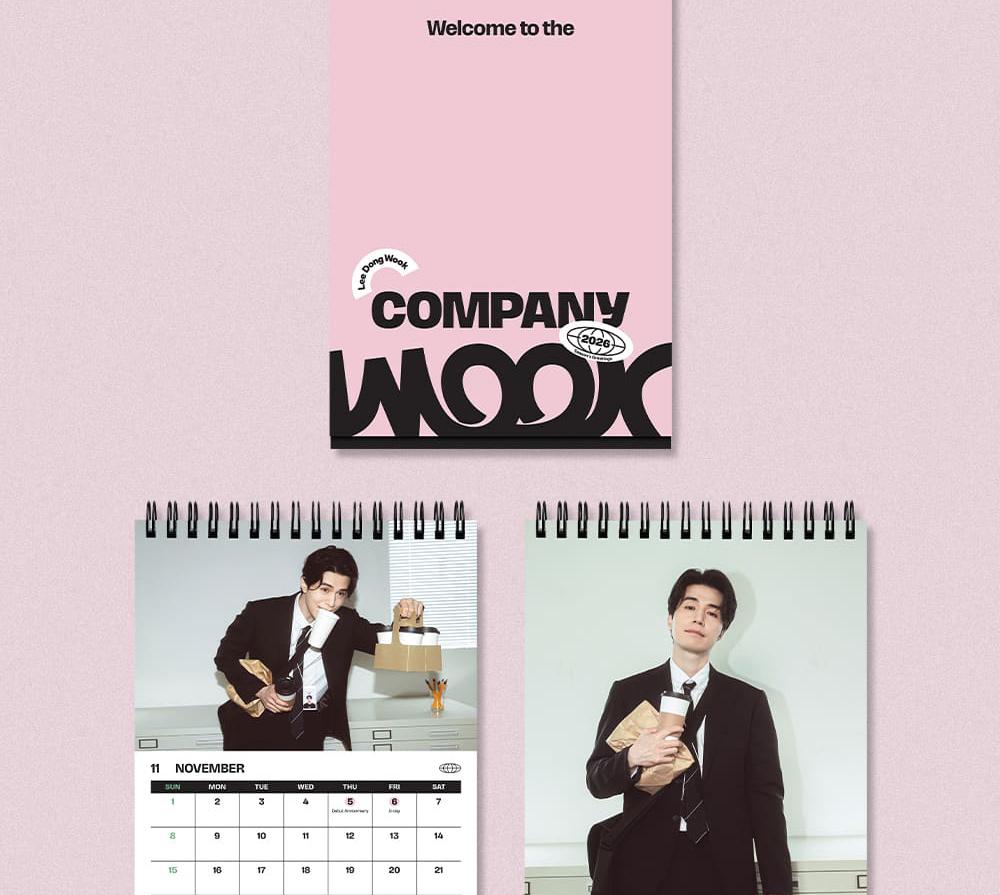 [POB] LEE DONG WOOK 2026 Season's Greetings : COMPANY WOOK