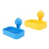 Suction Soap Dish Load Capacity 3KG Self Draining No Drilling Detachable Suction Wall Mounted Soap H