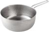 ERNEST In Yukihira Saucepan Stainless Hammered Milk A Brand Favorited by Major Restaurants [Made Japan] Tsubame-Sanjo (Single-Handled Pot), 20cm,