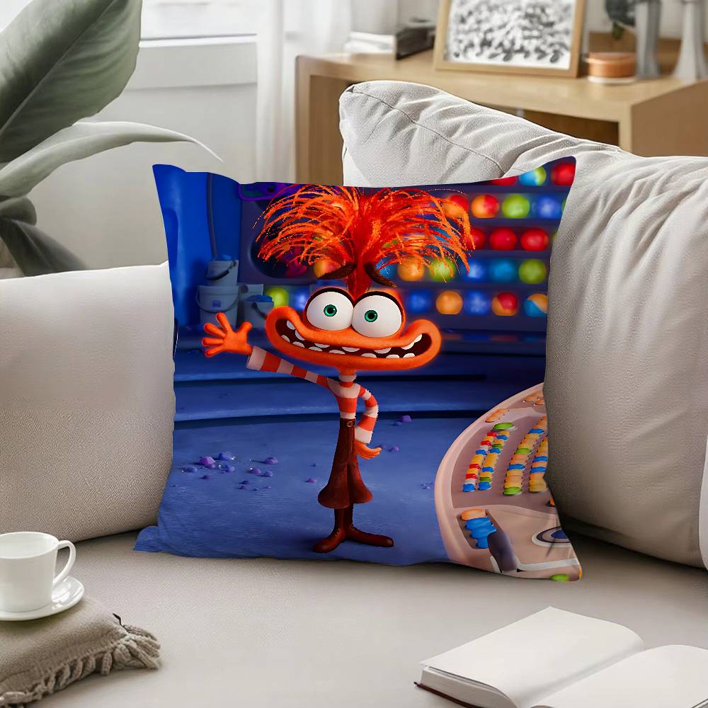 Süßer H-Inside Out-W Kissenbezug Kissenhülle Weich Süß Dekokissenbezug Für Auto Sofa Kissenhülle Polyester Mit Reißverschluss