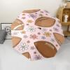 American football Theme Automatic Umbrella, Lightweight & Portable, 8 Rib, Perfect for Outdoor Travel, Birthdays, Christmas, Gifts.