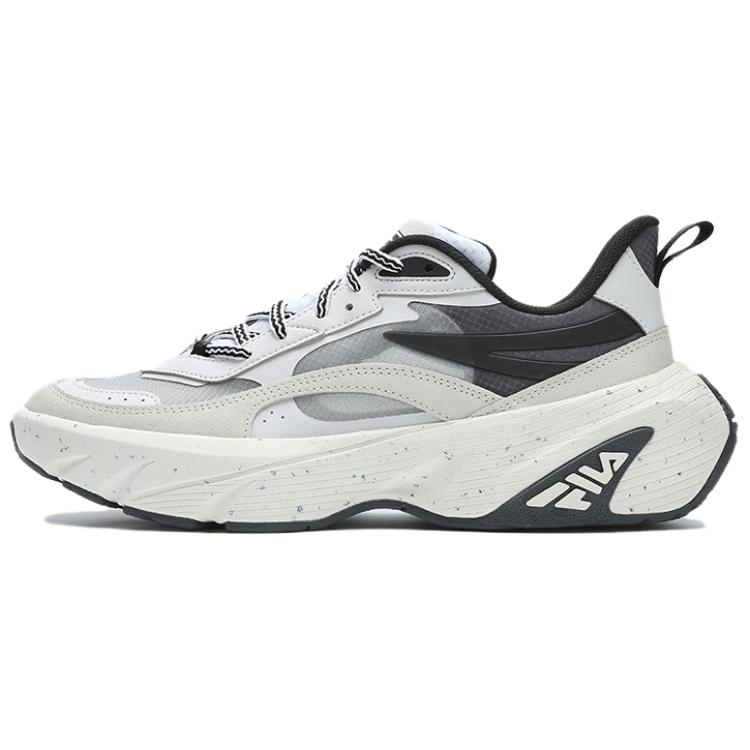 Fila Warpdrive Comfortable Durable Low-Top Casual Shoes Women Sneaker White Gray F12W421111F-WN