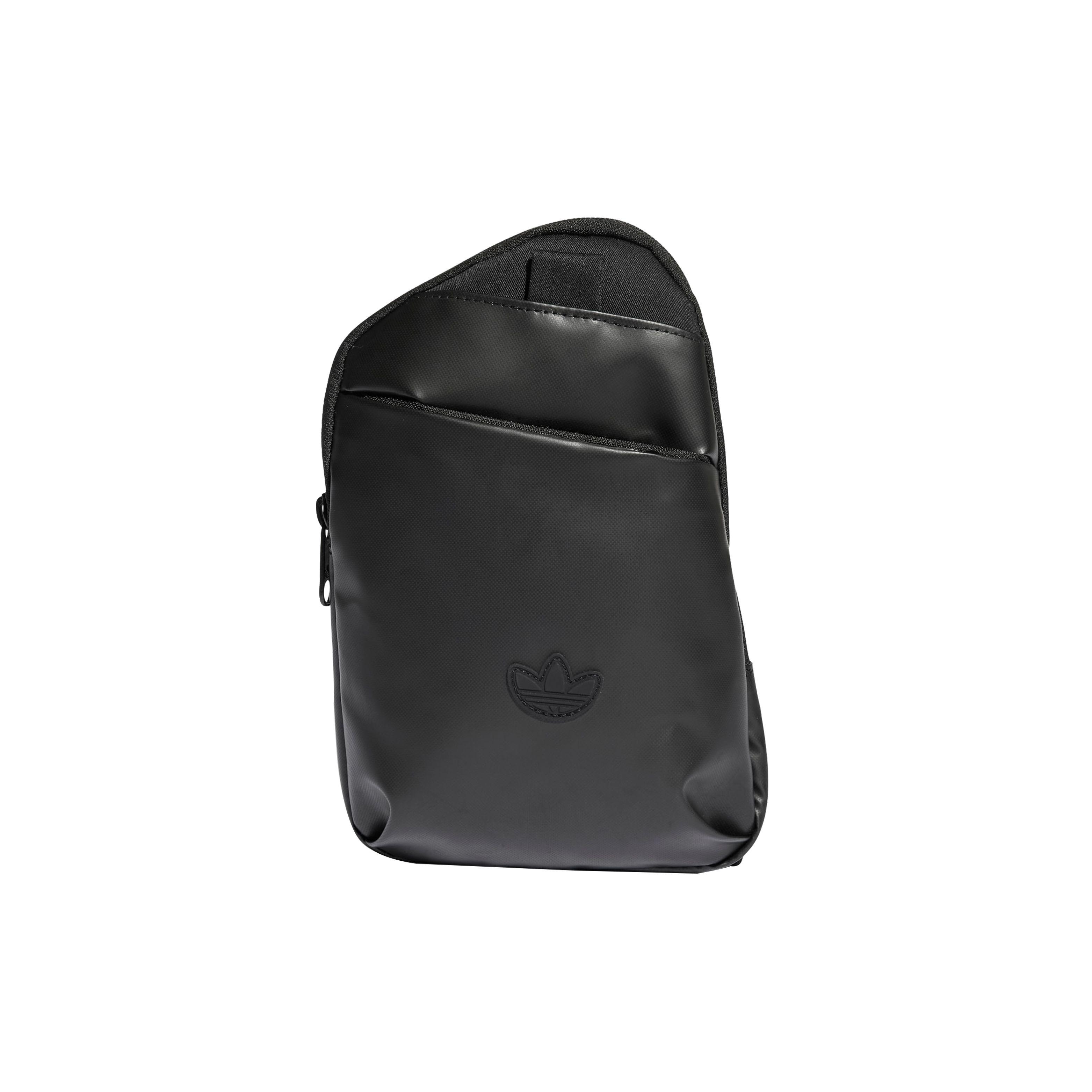 Adidas Originals RIFTA Sacoche Zipper TPU Sports Storage Shoulder Crossbody Bag Unisex bags Black HK9649 Black