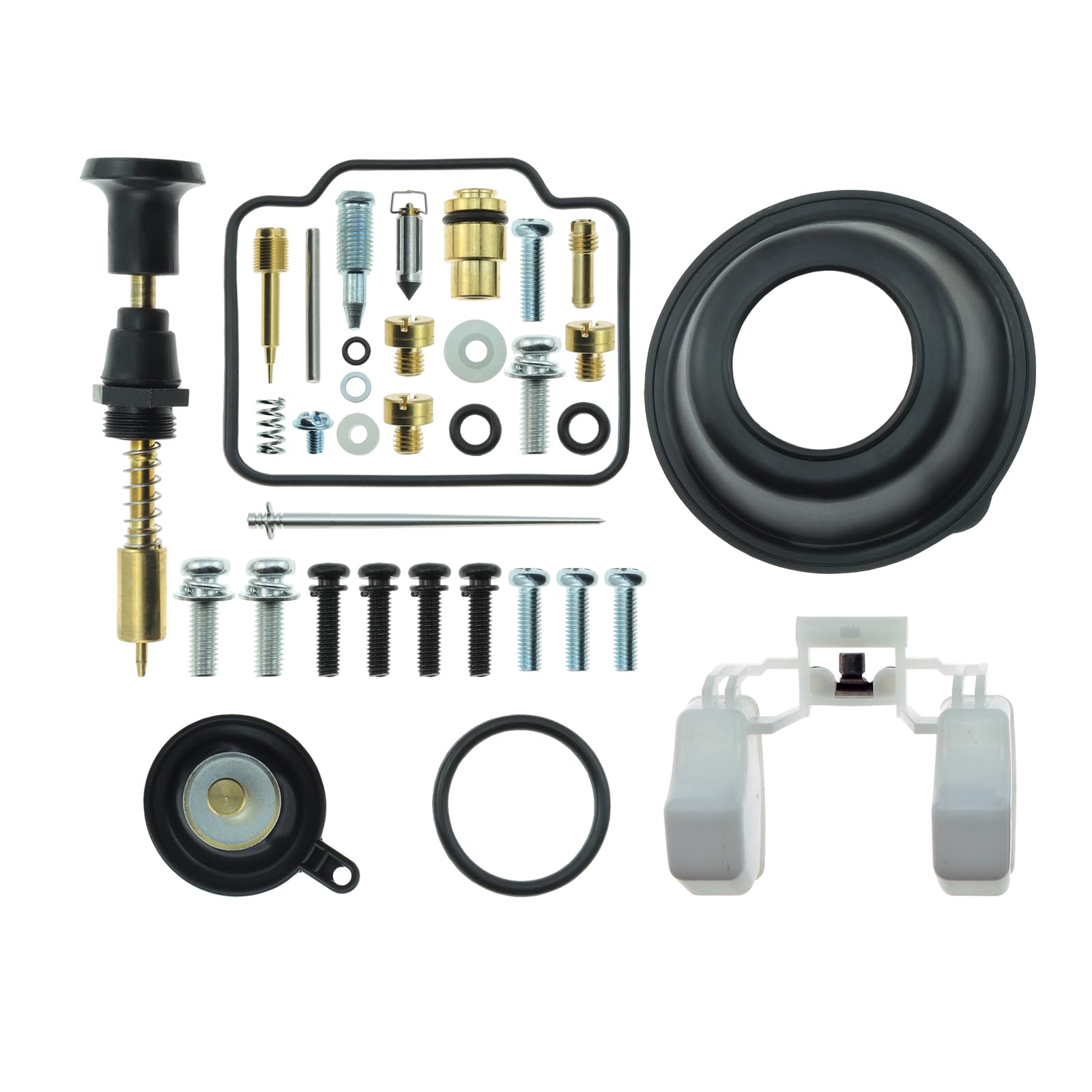 

SR400 Carburetor Repair Kit Fits Yamaha 1992-2000 Version SR400 Motorcycle Carburetor with Vacuum Diaphragm and Float