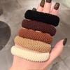New Fine Textured Hair Tie, Highly Elastic, Seamless, Thickened and Widened, Stylish and Simple Ponytail Hair Accessory