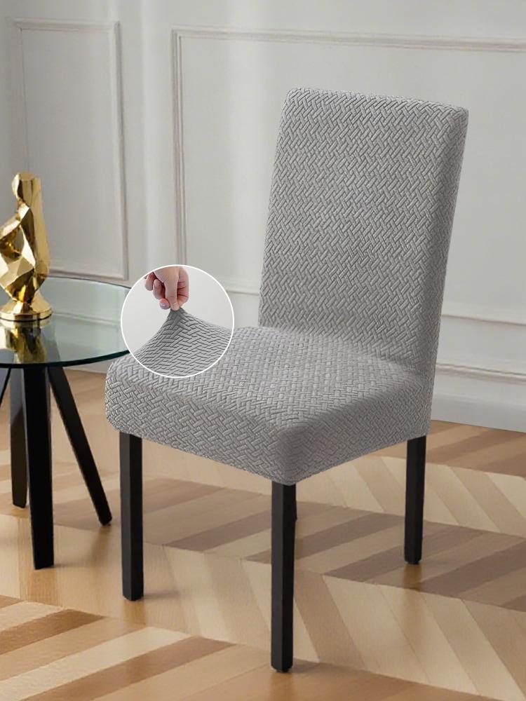 Universal Stretch Chair Cover With Back For Wedding Dining Room Home Furniture Seat Protector