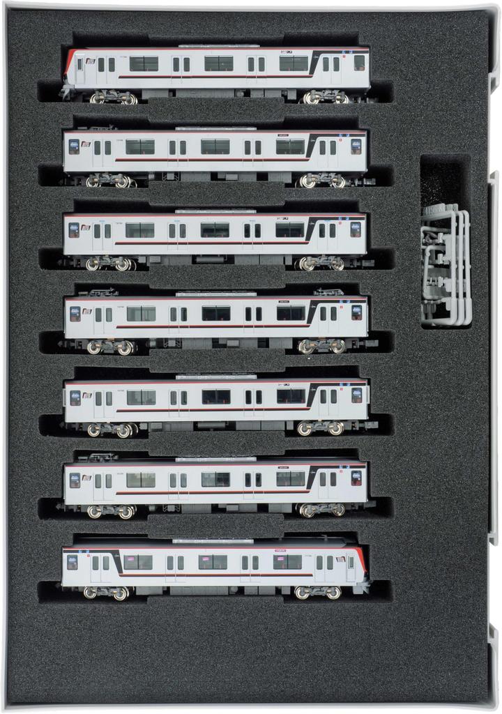 Greenmax N gauge Tobu 70090 type TH Liner car number selectable set with motor 31961 model train 7-car