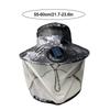 Camouflage Fisherman Hat Wide Brim Mosquito-proof Hat Creative Fishing Sun Cap  Summer