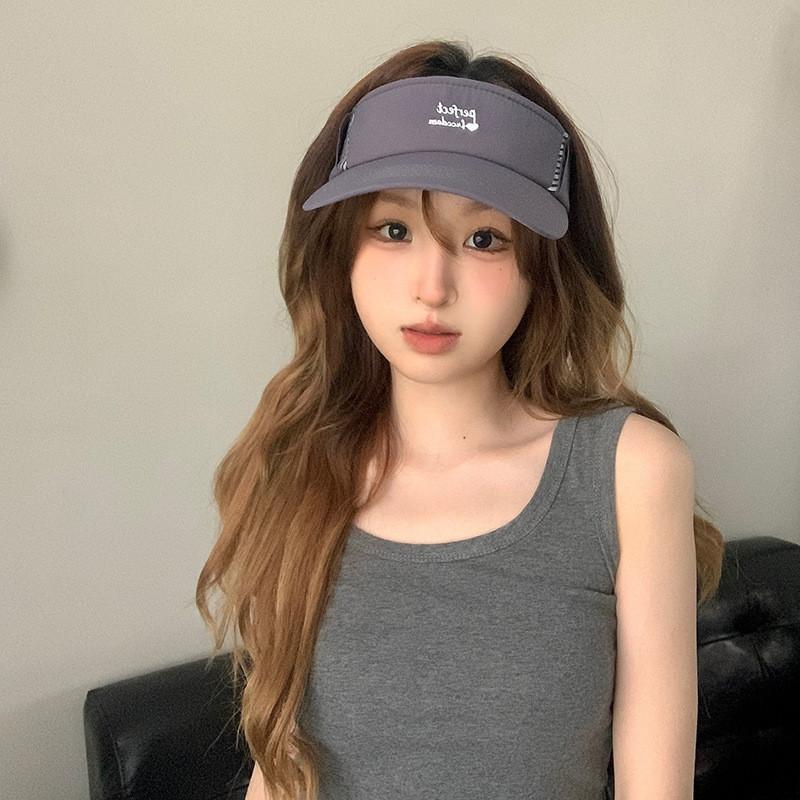 Womens Sports Sun Hat With Adjustable Fit And Breathable Acrylic Material For Hiking