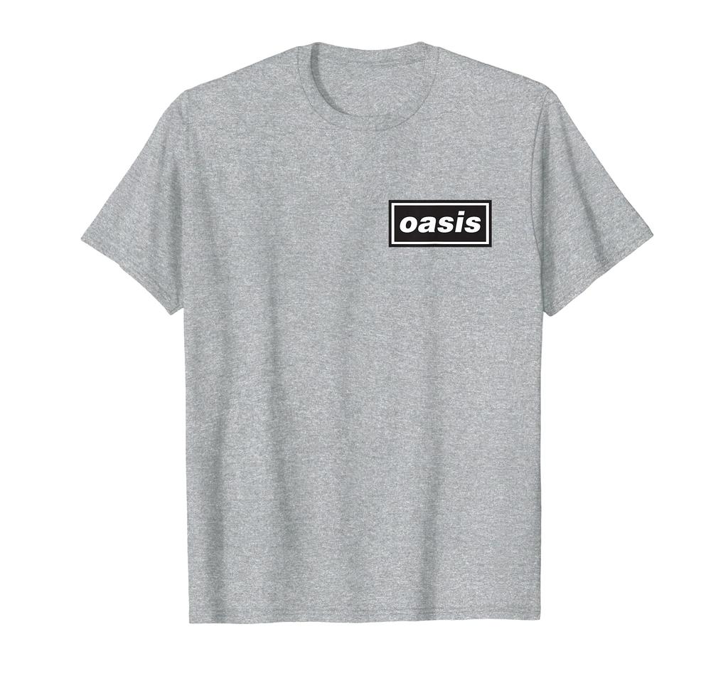 Oasis – Pocket Hit Logo Grey T-shirt