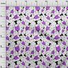 oneOone Cotton Flex Fuschia Pink Fabric Medical Virus DIY Clothing Quilting Fabric Print Fabric by Yard 40 Inche