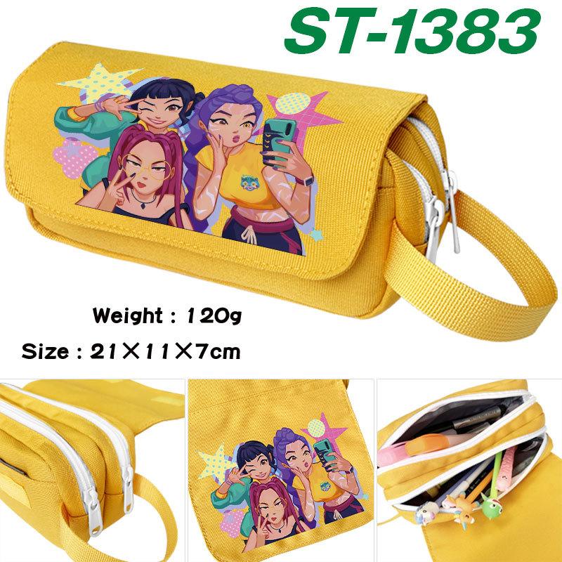 Waterproof Handheld Pencil Case, Universal Waterproof Pencil Case for Animation Trend Literary and Artistic Students
