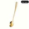 Stainless Steel Long Handle Mixing Spoon for Coffee, Dessert, Condiments, Iced Tea, and Smoothies
