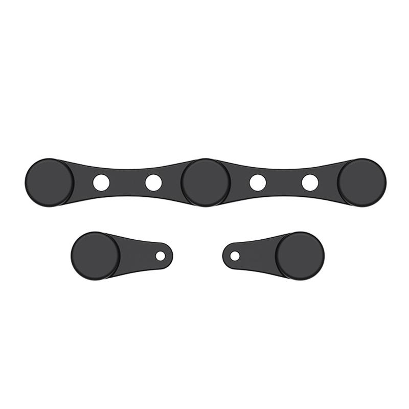 

Silicone Air Fryer Magnets for Air Fryer Parchment Liner Air Fryer Accessories Magnet Buckle Heat Resistant Fixing Tool чёрный