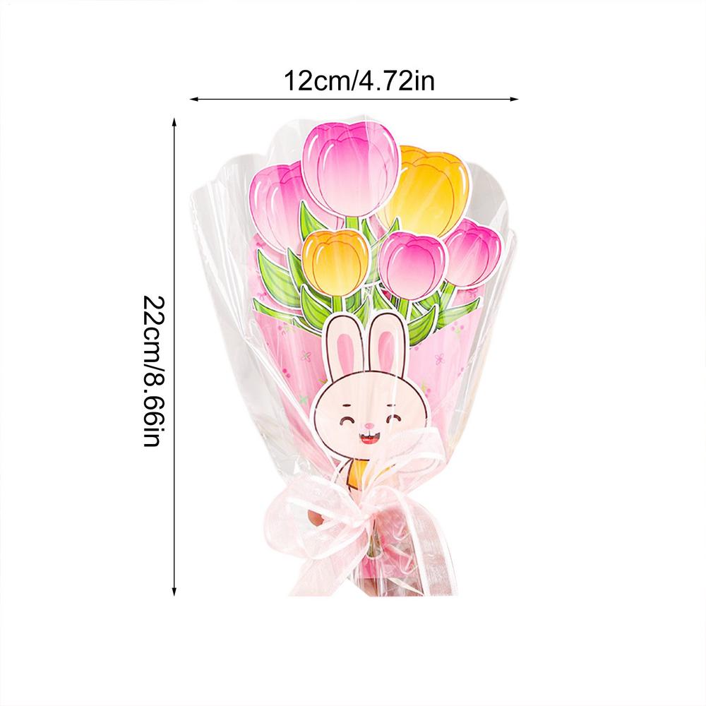 Creative Mother's Day Flowers Postcard Floral Card Making Kit Art Supplies for Aunt Nana Grandmom Wife Home School Classroom