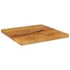 VidaXL Table Top 60x60x2.5 Cm Square Solid Mango Wood, Wooden Table Top, Coffee Table Top, Top of 371596