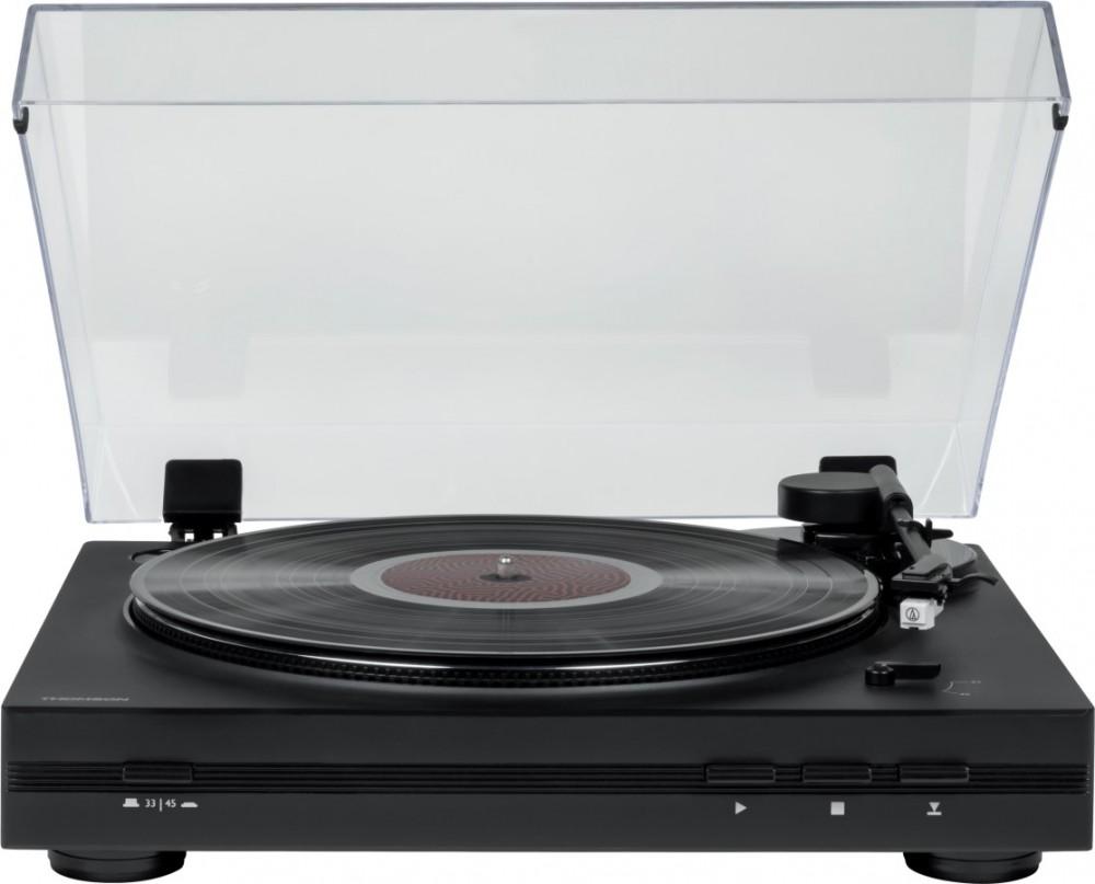 Gramofon w pełni automatyczny Thomson TT350 + wkładka Audio-Technica AT3600L, Thomson