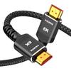 Snowkids 8K HDMI Cable 2M [PS4/PS5 Compatible] HDMI 2.1 Standard 8K @60Hz 4K @120Hz /144Hz HDMI C...
