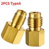 R410a Adaptér 5/16 SAE F Rychlospojky Na 1/4 SAE M Flare 5/16 SAE M Na 1/4 SAE