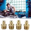 15 Pcs/set M6 M8 M10Brass Grease Zerk Nipple Copper Oil Mouth Thread Straight 45 90 Degree Universal Joint Grease Gun Nozzles