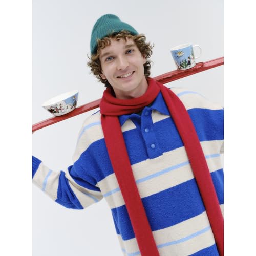 [Officially Imported] Moomin Arabia (MOOMIN ARABIA) Mug, 0.3L, Ski Jumping 2024 Winter Moomin Tableware, Arabia, 1073520