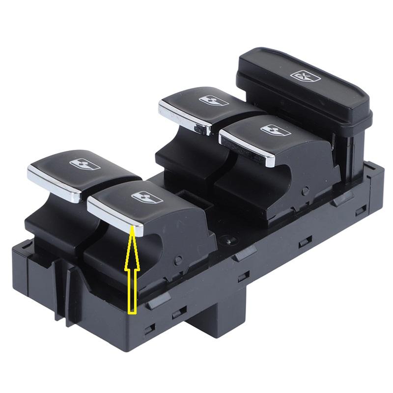 5G0959857D Master Window Lifter Control Switch Car 5G0959857C For Volkswagen Golf Skoda Superb BJ 2015 2016 2017