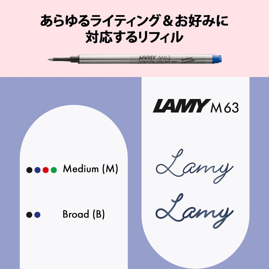 LAMY Safari Spring Green Rollerball Pen Ergonomic Medium Line Width Comfortable for Long Writing Times Made of Durable ASA Plastic Includes Black LAMY