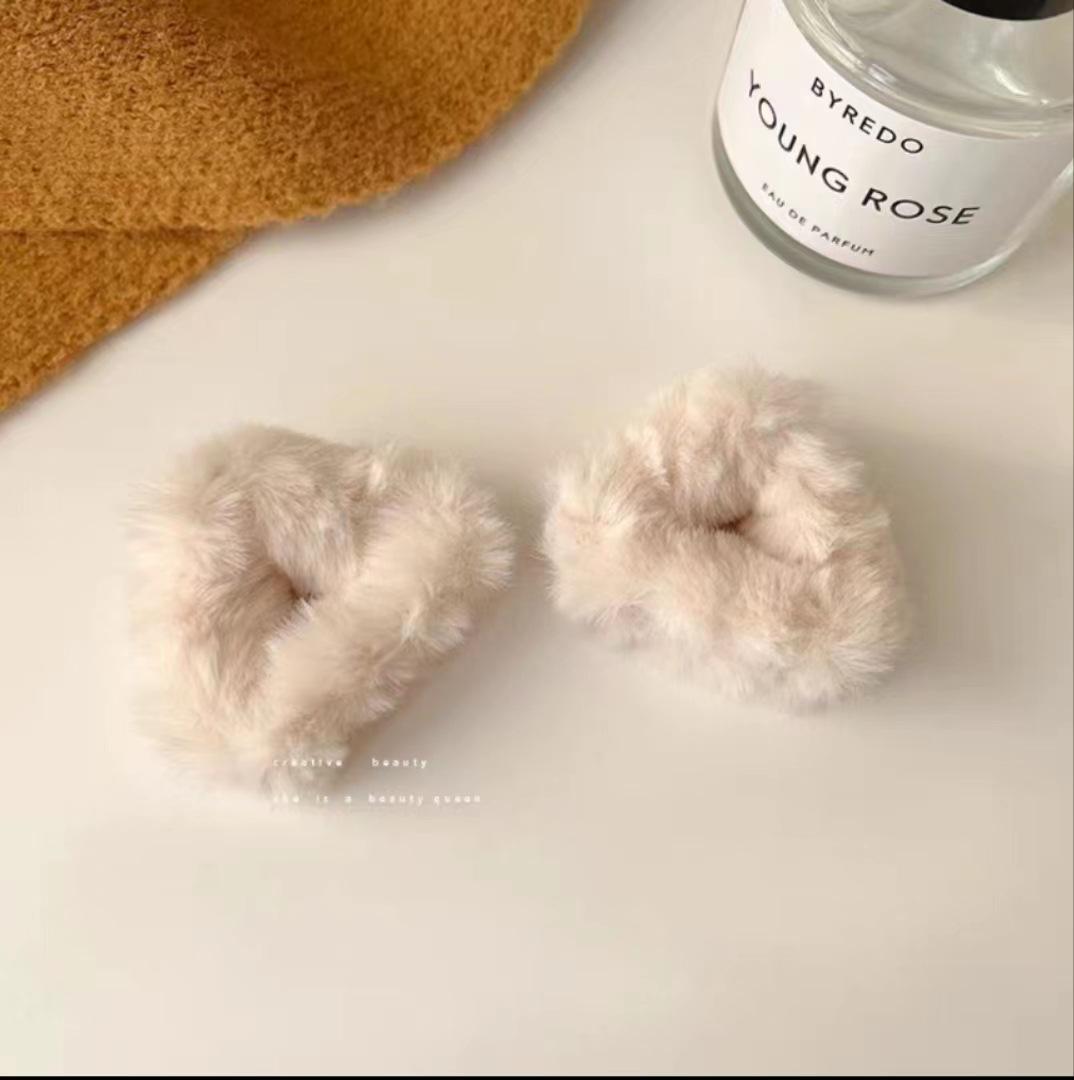 

Плюшевые заколки для волос с кошачьими ушками для женщин и младенцев - Милая заколка-краб в виде акулы для причесок принцессы