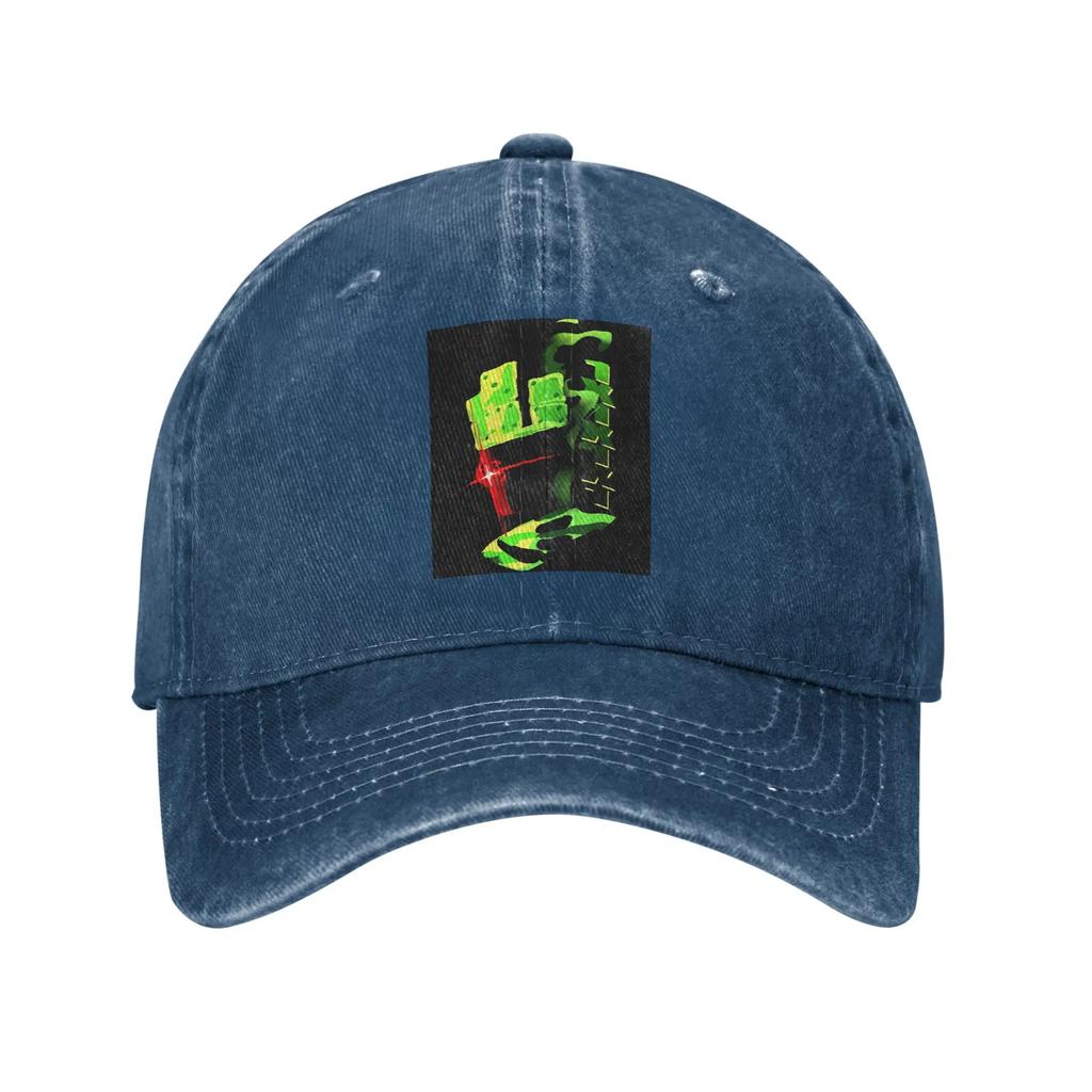 Forsaken Xxx Headshot Washed Denim Cap Casual Baseball Caps Adjustable Hat Summer Unisex Baseball Hats