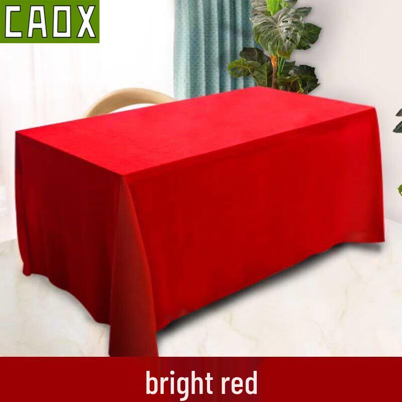 CAOX Velvet Conference & Event Tablecloth