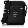 Marimekko 26992 Shoulder Bag Cash & Carry Black Crossbody Compact Lightweight 250g Carabiner Clip
