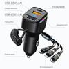 Fast charging 3-in-1 Car Charger Multiple ports Charger Adapter Mini USB Car Charger  Tablet