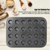 24 Cups Stainless Steel NOn Sticky Cake Muffin Egg Tart Baking Pan Mold