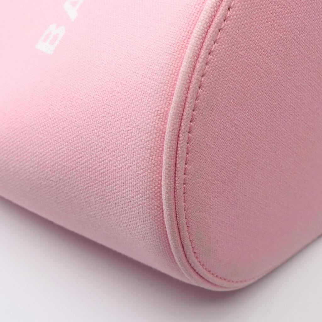 Used BALENCIAGA Wave XS 2WAY Handbag canvas Pink Used Women
