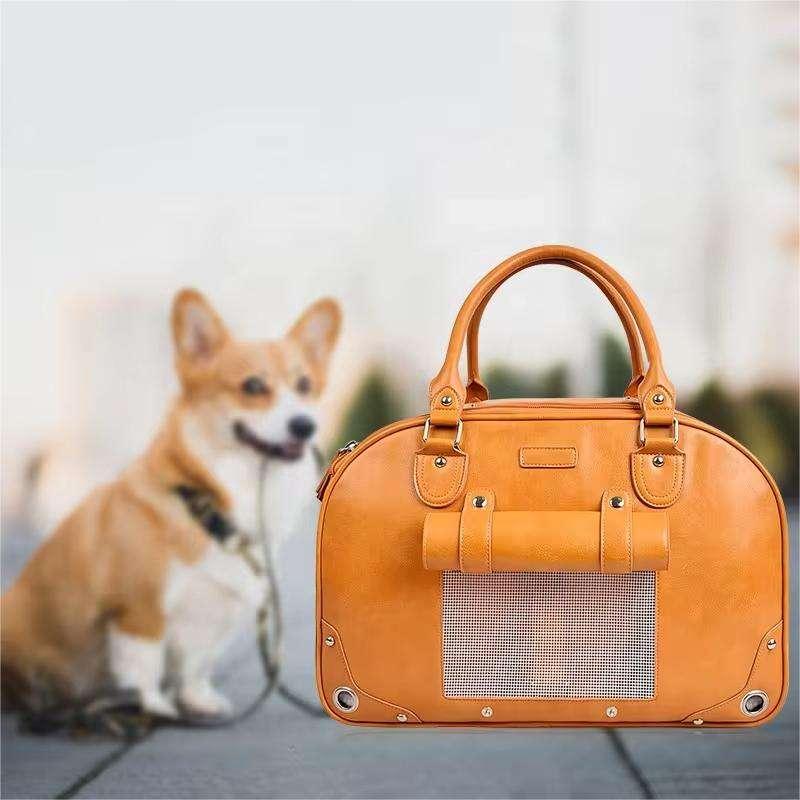 Factory Outdoor Pet Carrier Transport Breathable Foldable Waterproof Travel Airline Approved Pet Carrier Tote Bag Pet Travel Bag