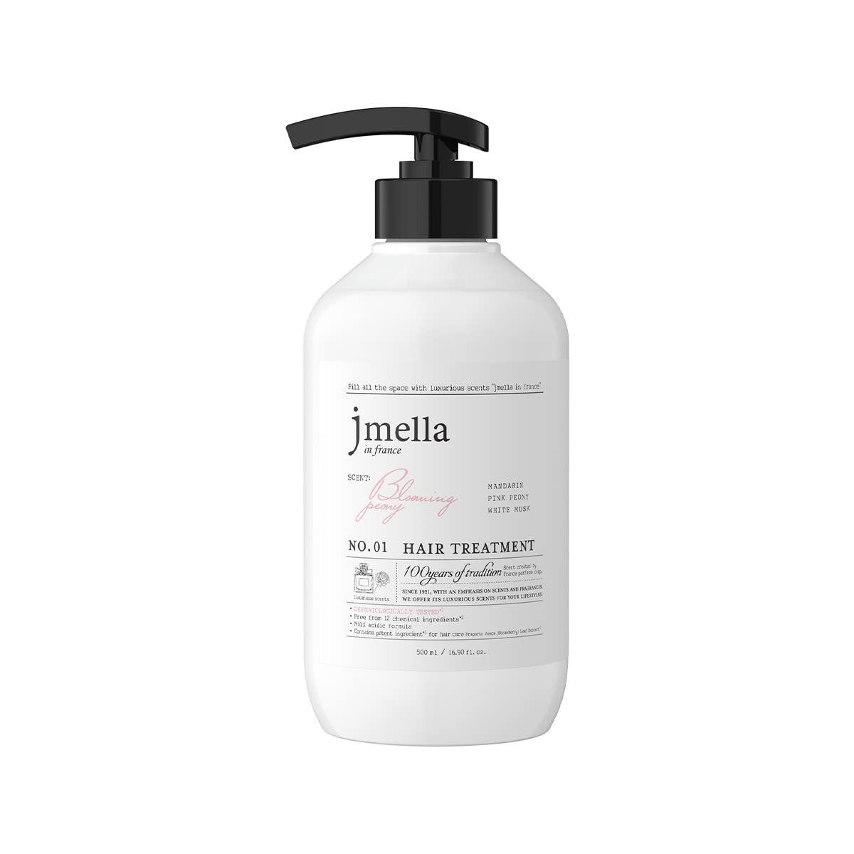 Jmella Blooming Peony Hair Treatment Floral Fragrance Deep Nourishing 500ml