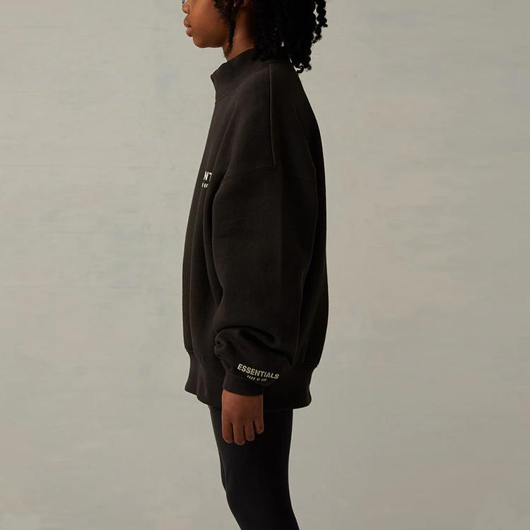 Fear Of God Essentials Kids Mock Neck Sweatshirt Kids sweatshirt Iron FOG-SS22-211