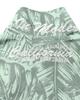 Gatcha Golf Polo DRY Leaf XL Shirt, Print, 222GG1203, Green,
