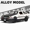1/32 Toyota Initial D AE86 Drift Function Alloy Car Diecasts & Toy Vehicles Metal Toy Car Model Sound and Light Collection Kids Toy