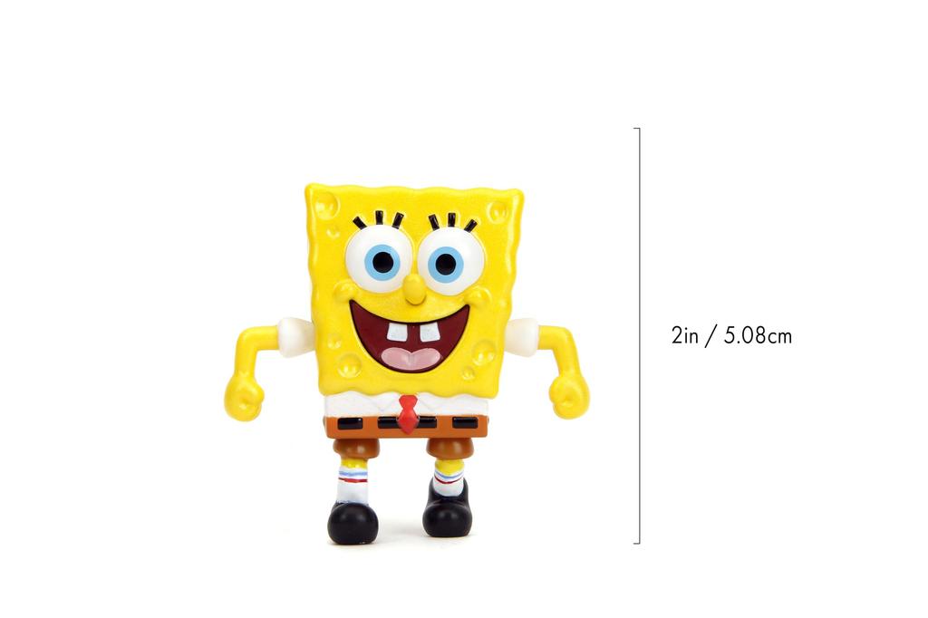 METALFIGS Figures SpongeBob SquarePants Set of 4 Die-cast