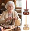 Portable Wooden Yarn Winder Stand Reusable Magnetic Skein Rack Crochet Winder  Yarn Spinning